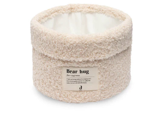 Commodemandje 14 x 18 cm Boucle beige