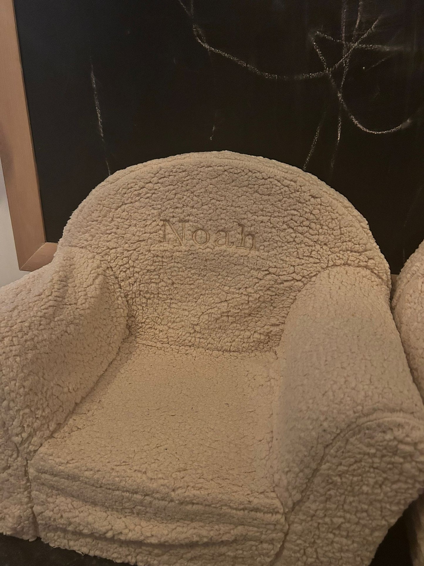 Teddy kinder stoeltje met naam