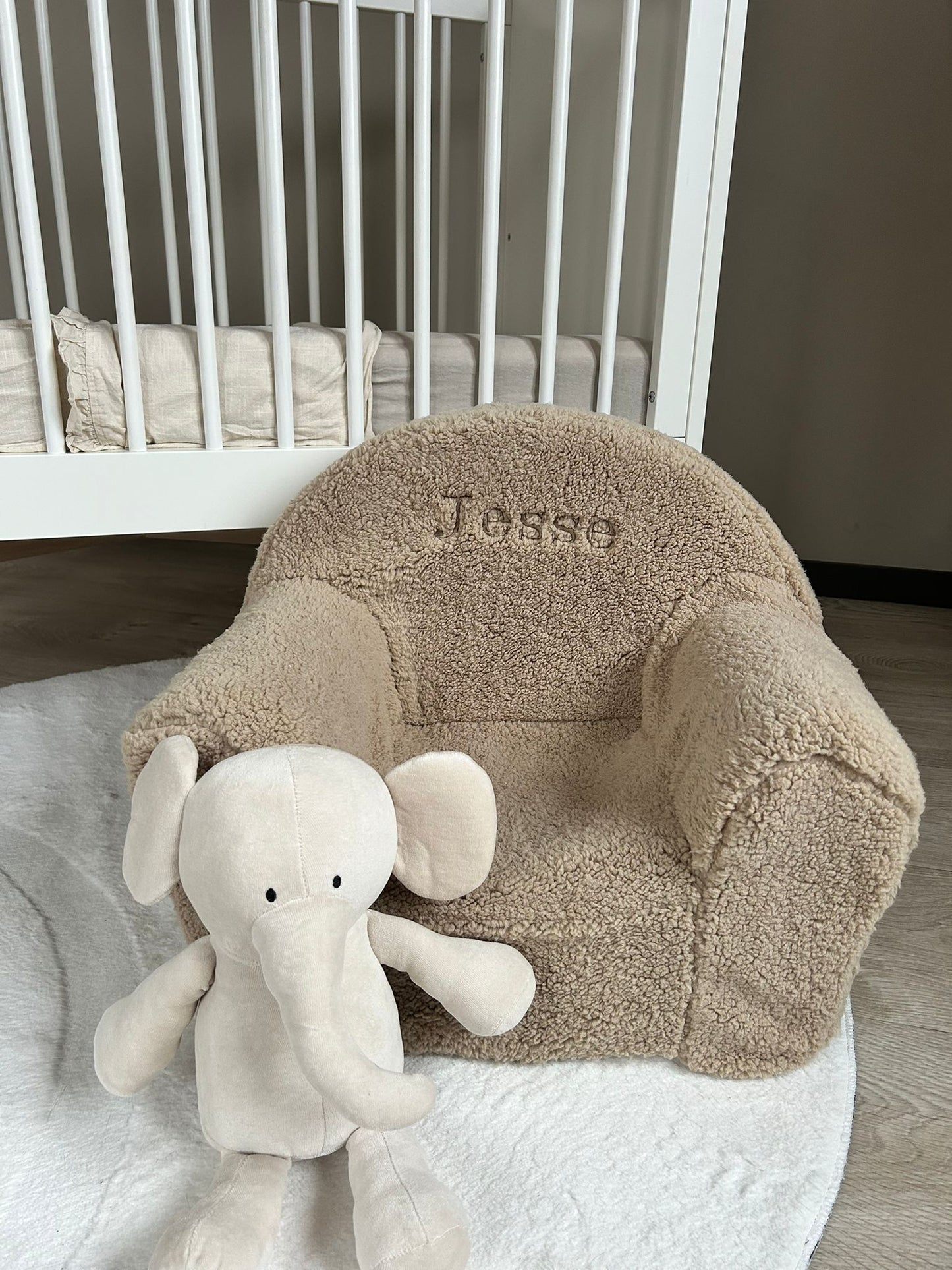 Teddy kinder stoeltje met naam