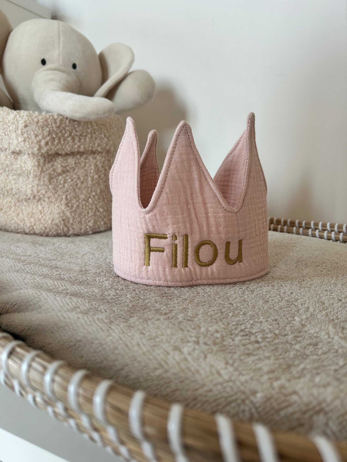 Verjaardagskroon met naam