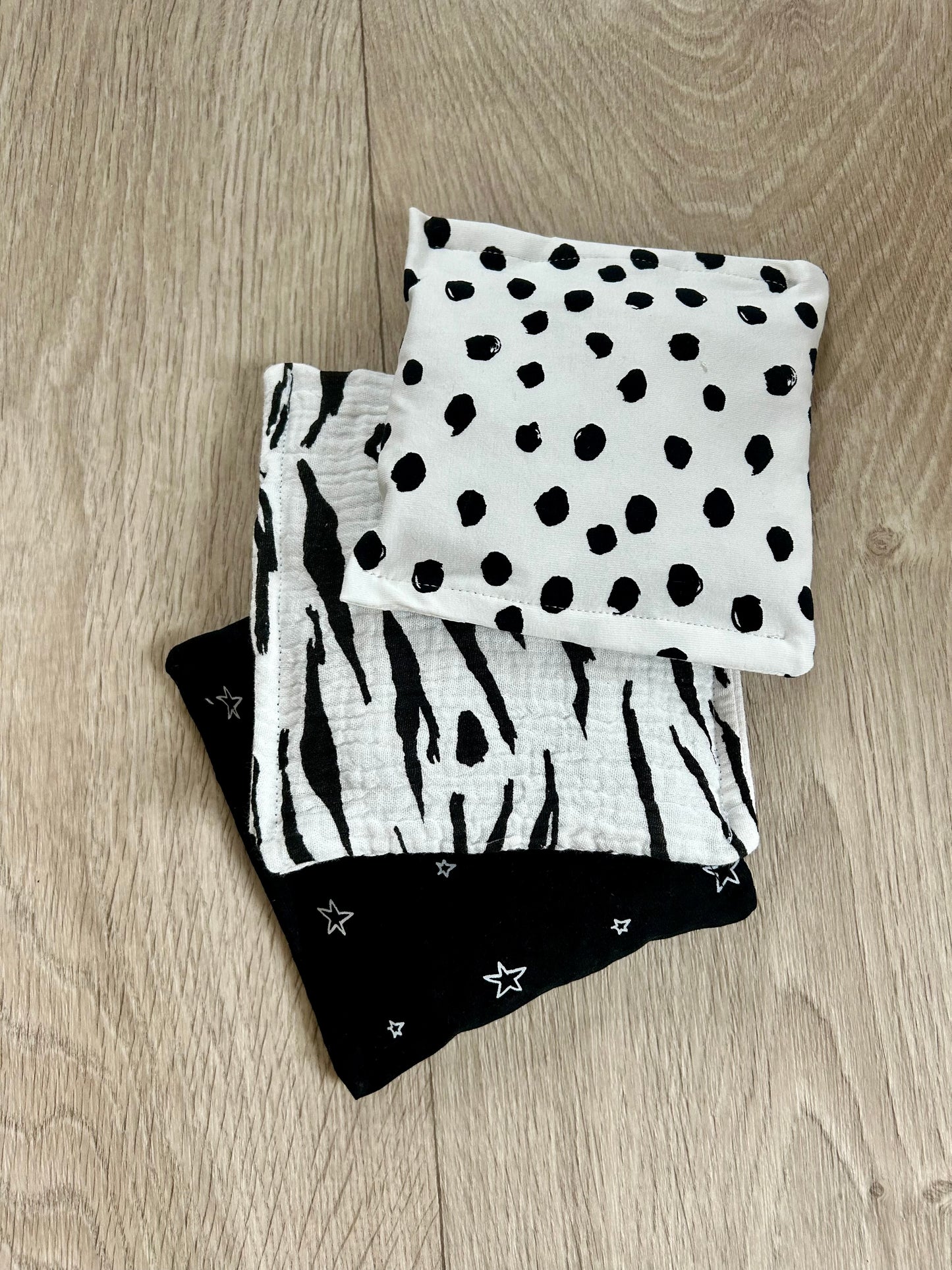 Baby contrast set sensorische zakjes