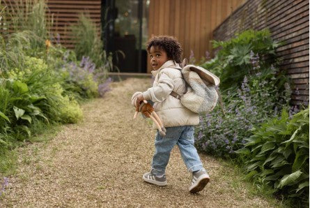 Jollein Rugtasje Check Boucle met of zonder naam