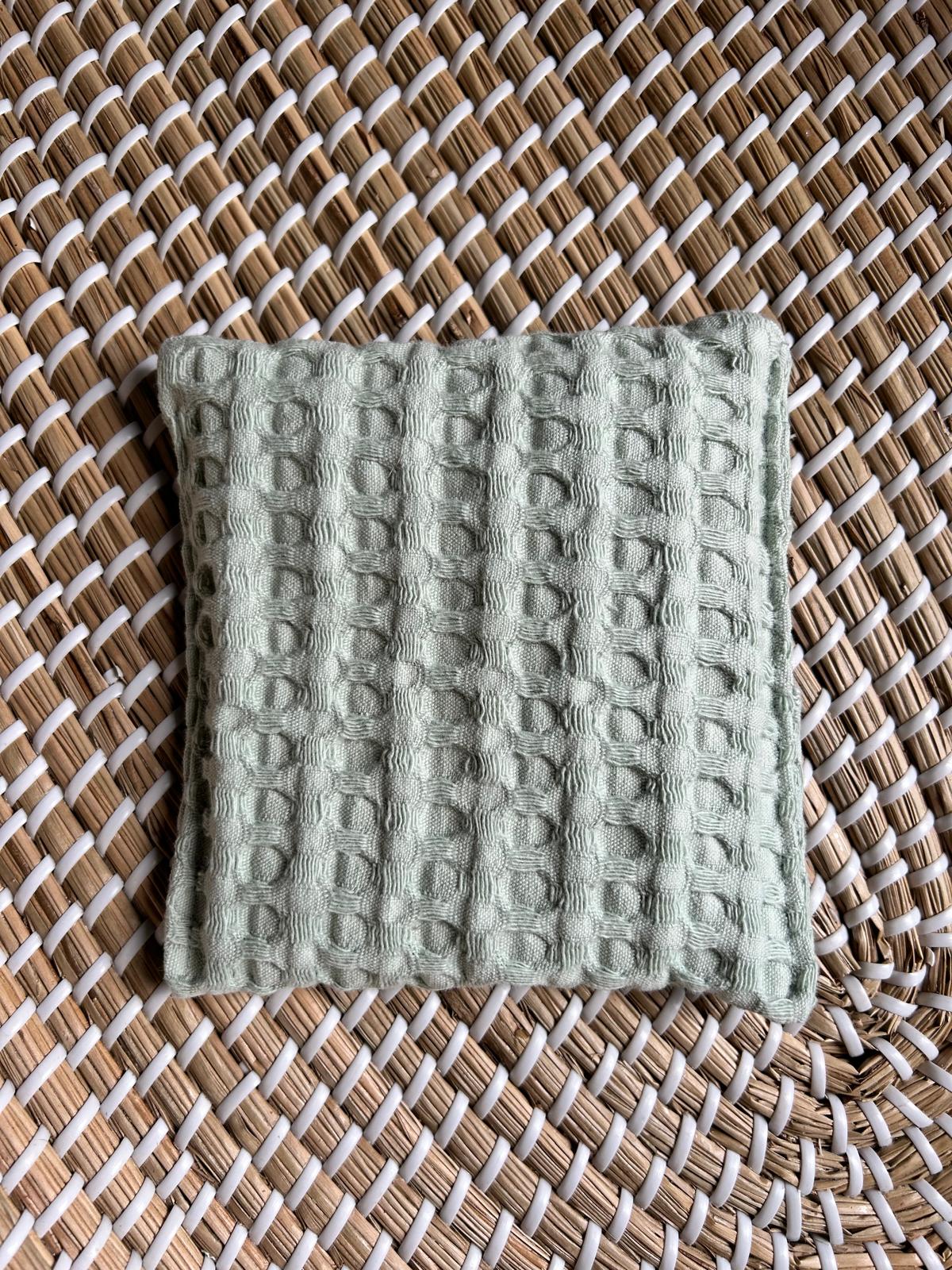 Sensorisch zakje pastelkleur mint