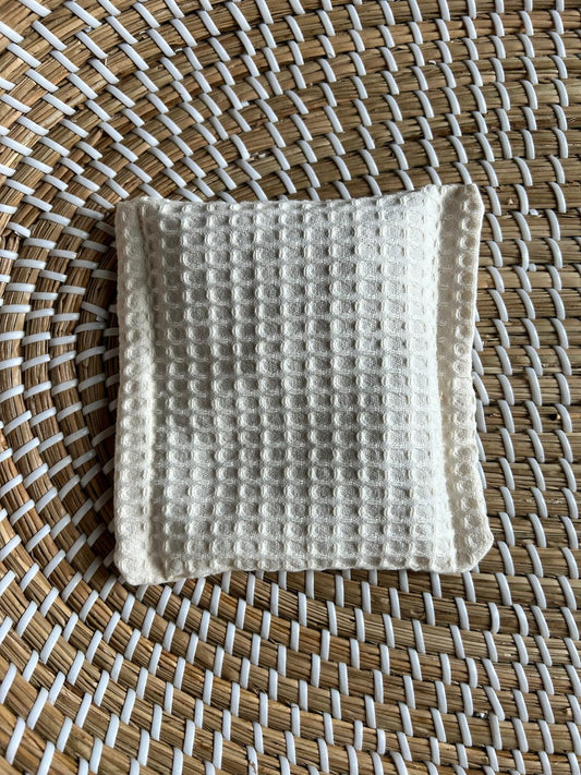 Sensorisch zakje wafel ecru kersenpitten