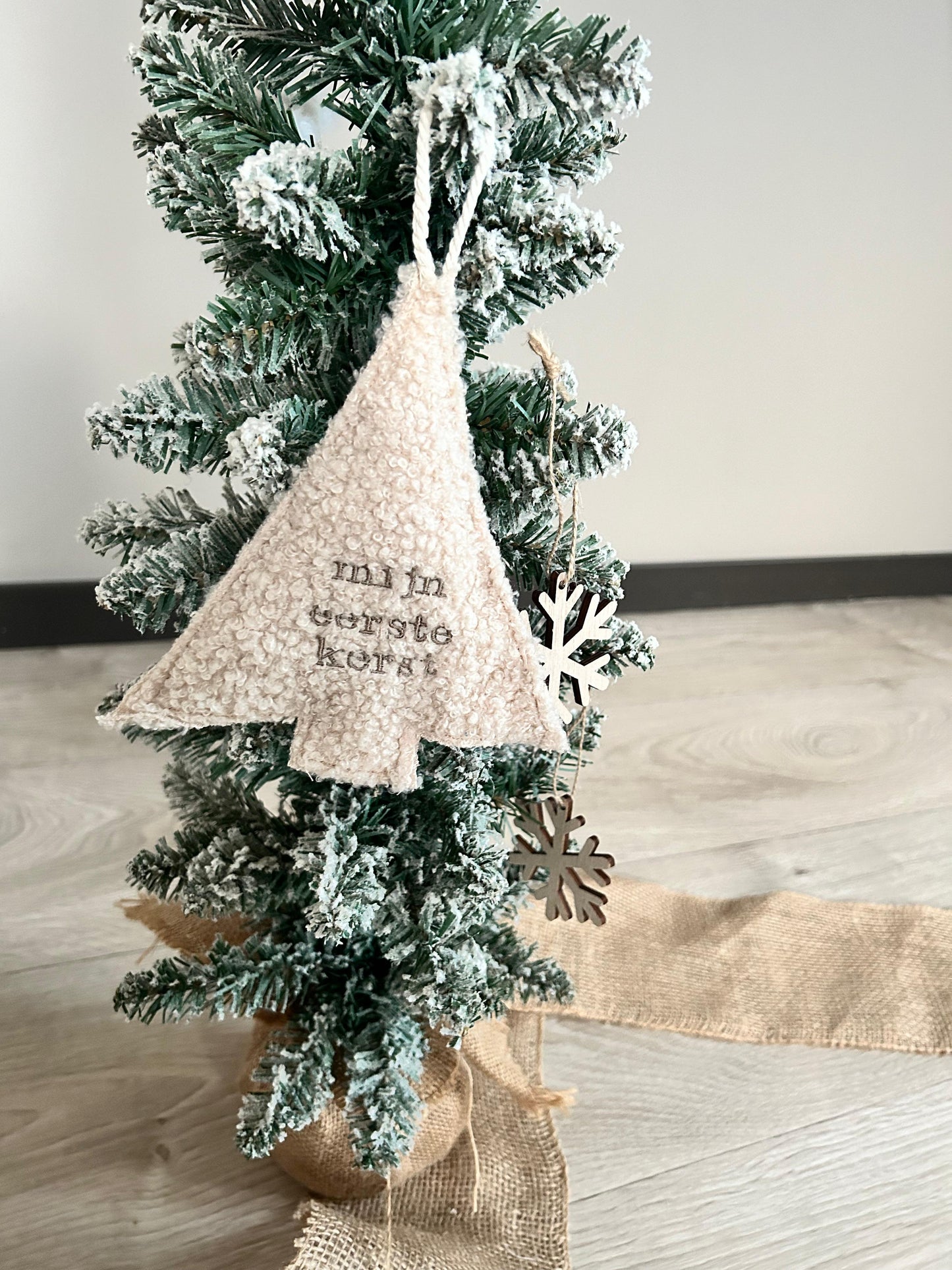 Kersthanger met naam