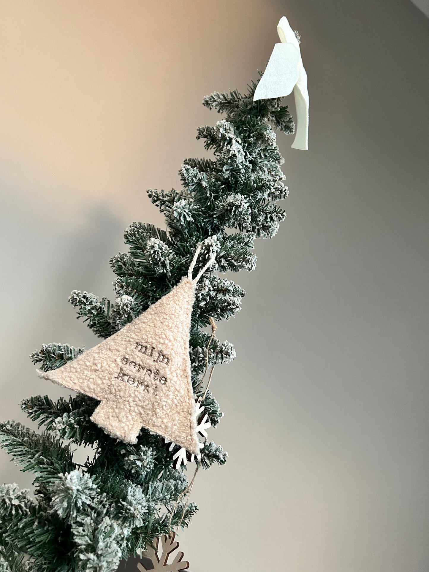 Kersthanger met naam